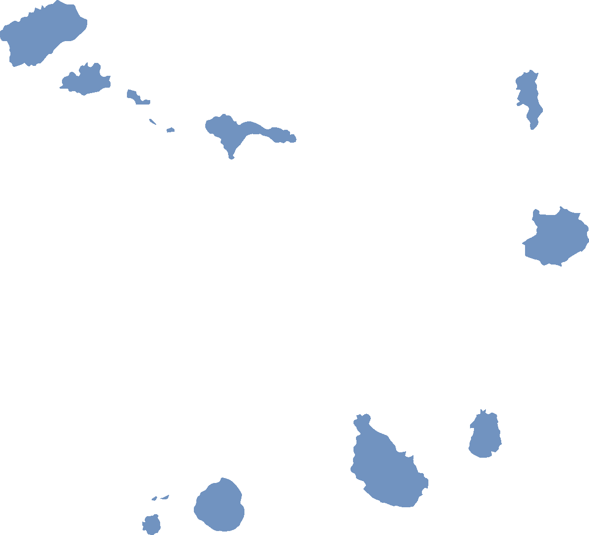 Mapa Cabo Verde